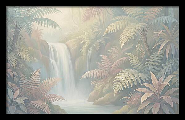 Tropical Fern Grotto Serenity