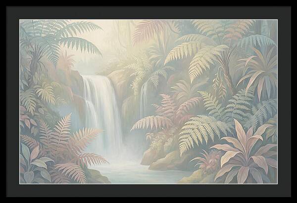 Tropical Fern Grotto Serenity