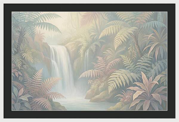 Tropical Fern Grotto Serenity