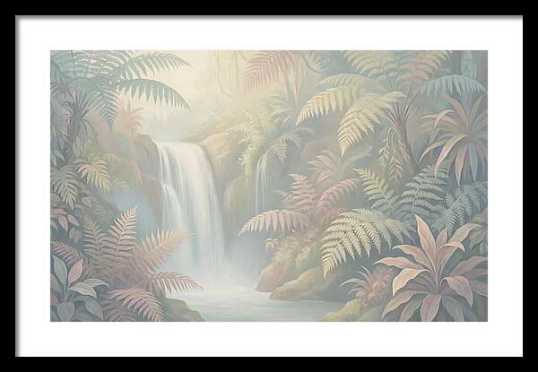 Tropical Fern Grotto Serenity