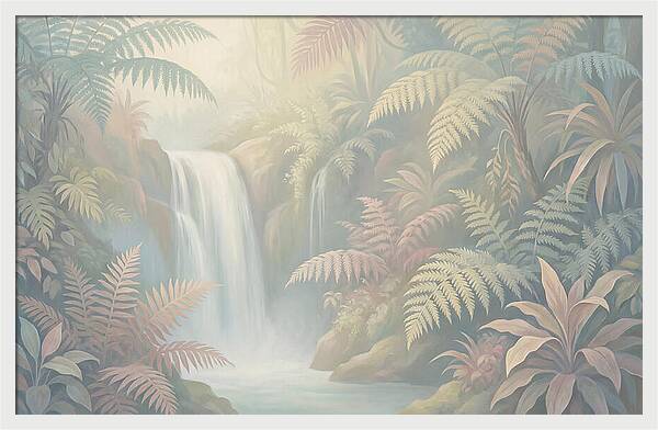 Tropical Fern Grotto Serenity