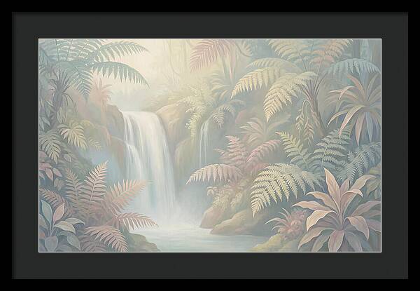 Tropical Fern Grotto Serenity