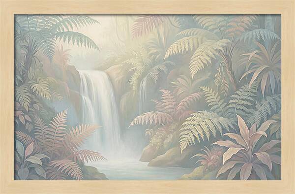 Tropical Fern Grotto Serenity