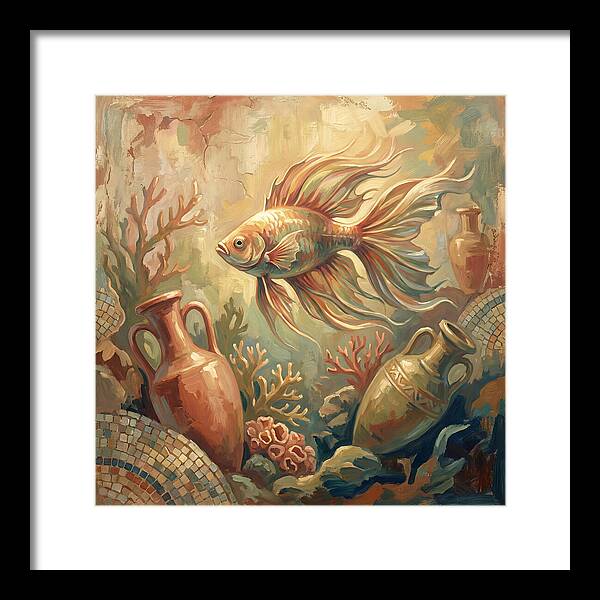 Tropical Fish Among Ancient Artifacts