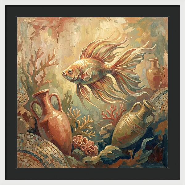 Tropical Fish Among Ancient Artifacts