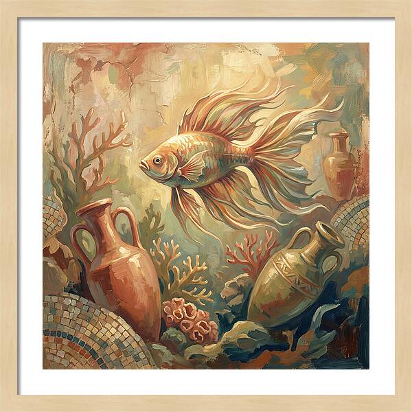 Tropical Fish Among Ancient Artifacts