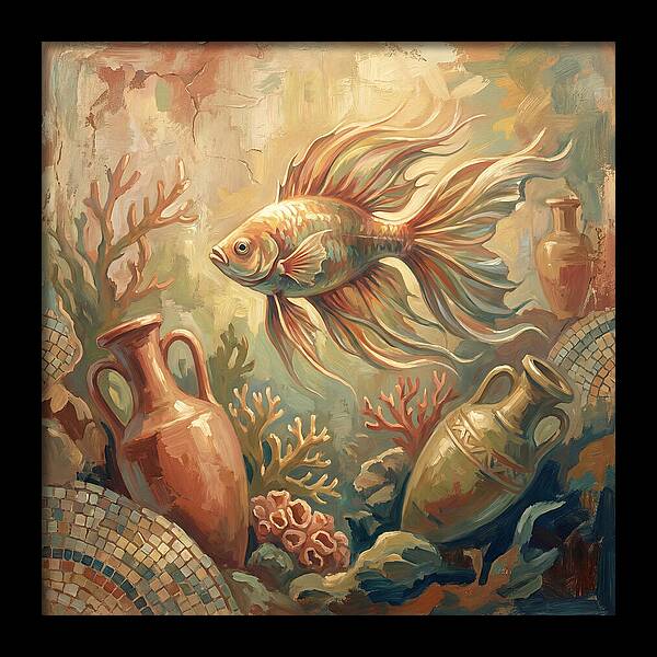 Tropical Fish Among Ancient Artifacts