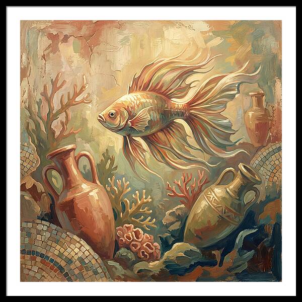 Tropical Fish Among Ancient Artifacts