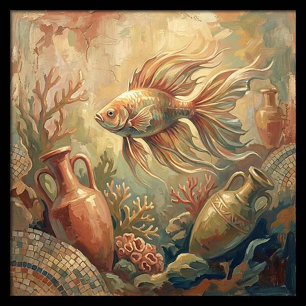 Tropical Fish Among Ancient Artifacts