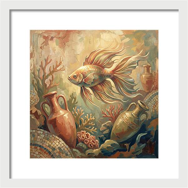 Tropical Fish Among Ancient Artifacts