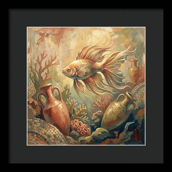 Tropical Fish Among Ancient Artifacts