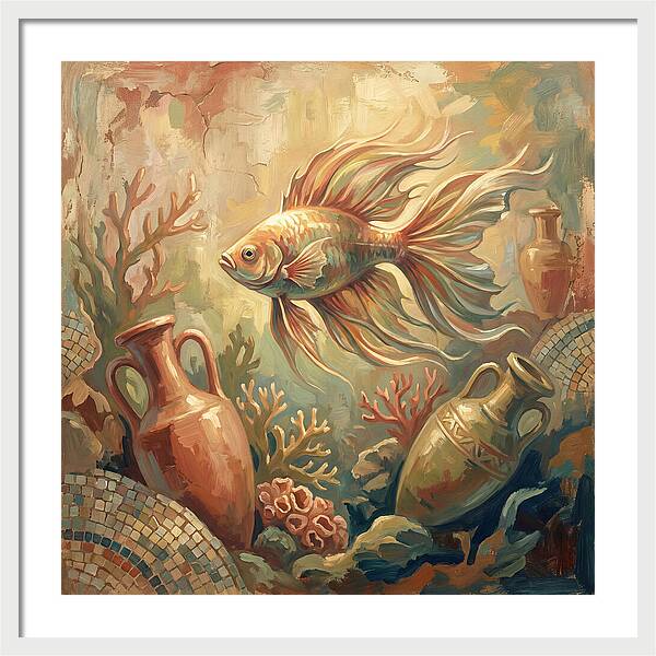 Tropical Fish Among Ancient Artifacts