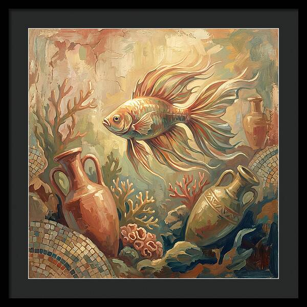Tropical Fish Among Ancient Artifacts