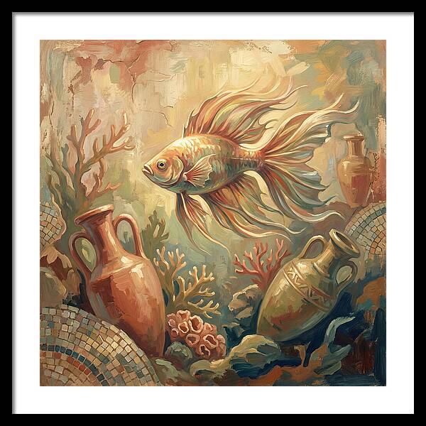 Tropical Fish Among Ancient Artifacts
