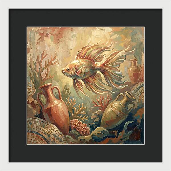Tropical Fish Among Ancient Artifacts