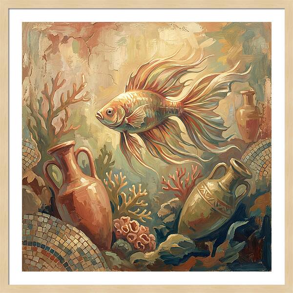 Tropical Fish Among Ancient Artifacts