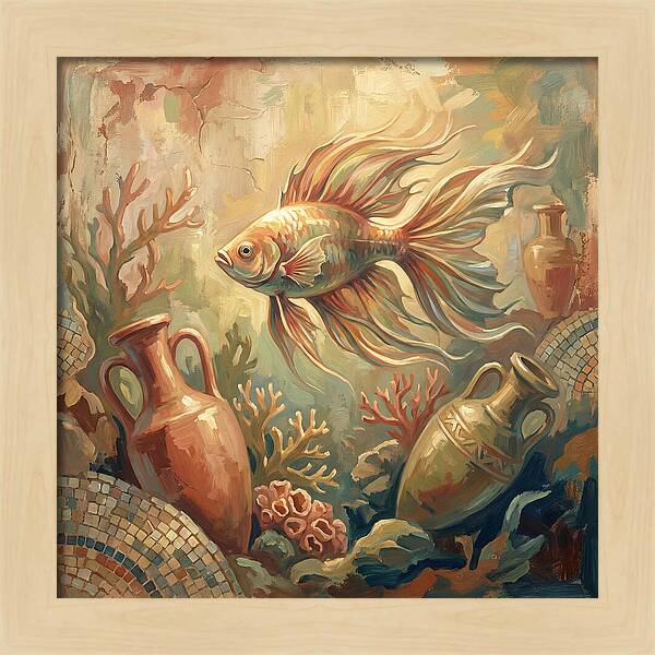 Tropical Fish Among Ancient Artifacts