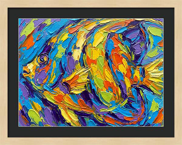 Tropical Fish In Vibrant Colors
