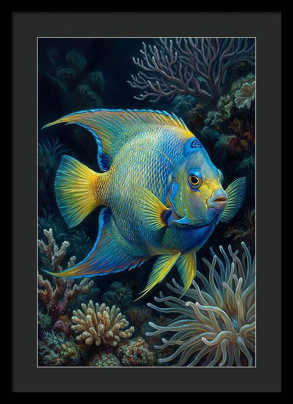Tropical Fish In Vibrant Coral Reef