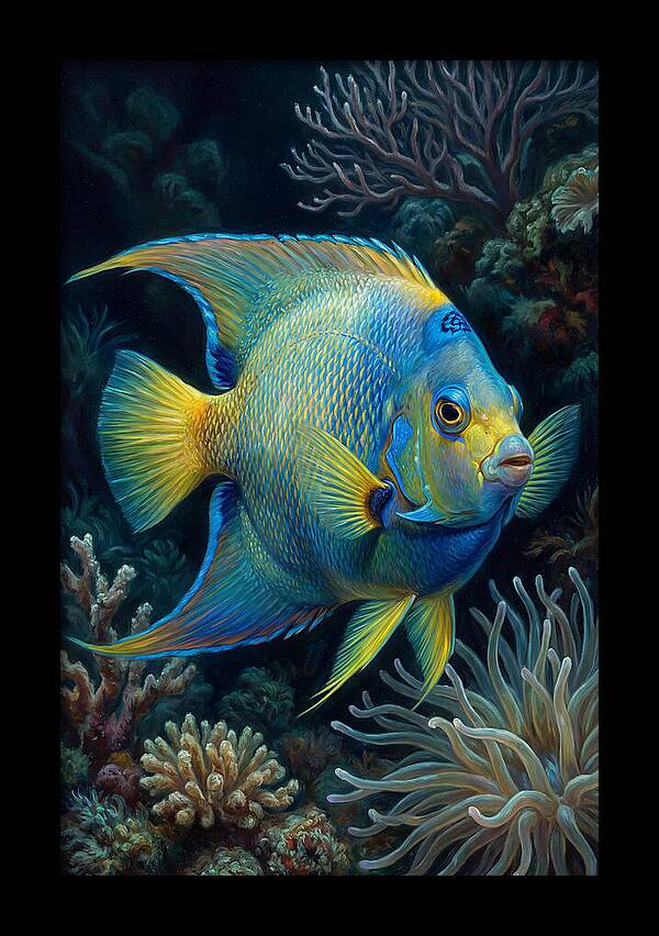 Tropical Fish In Vibrant Coral Reef