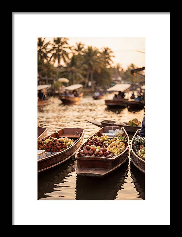 Tropical Floating Market Serenity