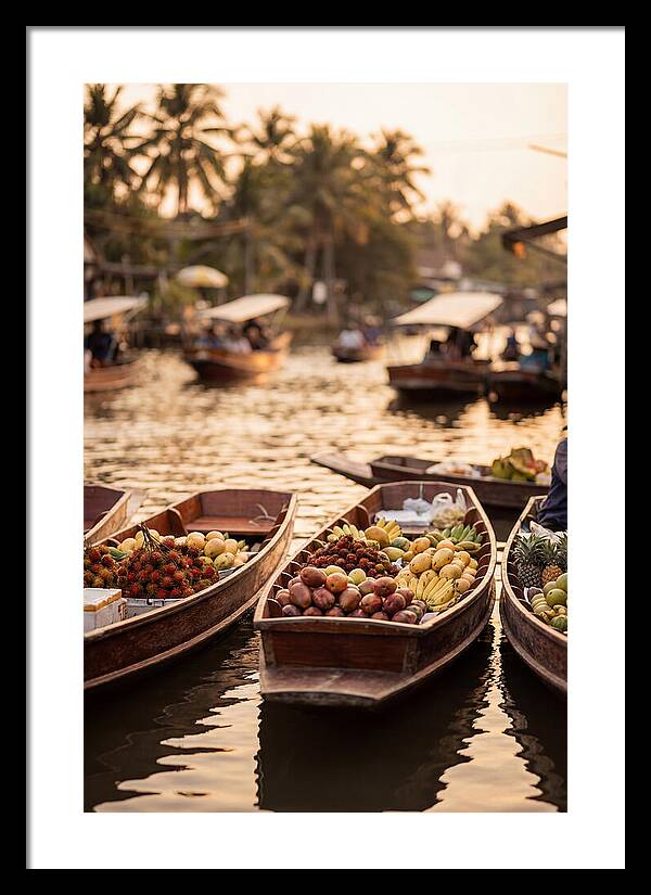 Tropical Floating Market Serenity