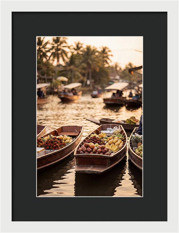 Tropical Floating Market Serenity