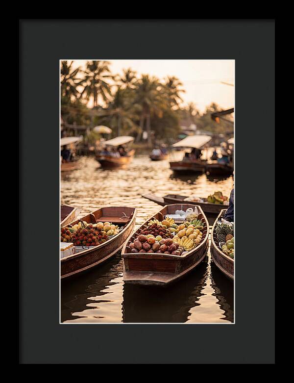 Tropical Floating Market Serenity