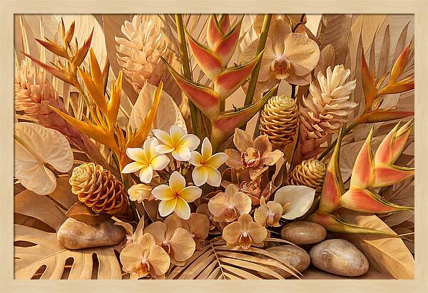 Tropical Floral Harmony