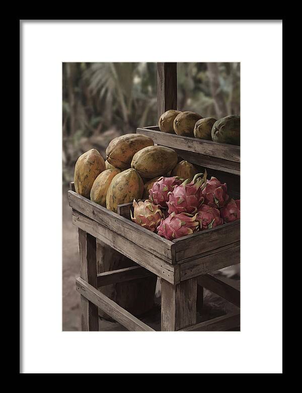 Tropical Fruit Stand Delight