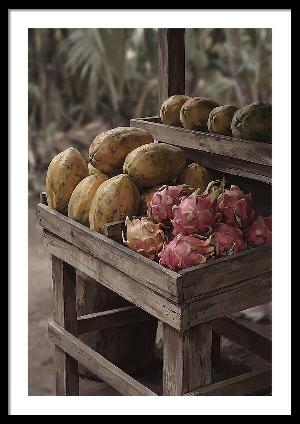 Tropical Fruit Stand Delight