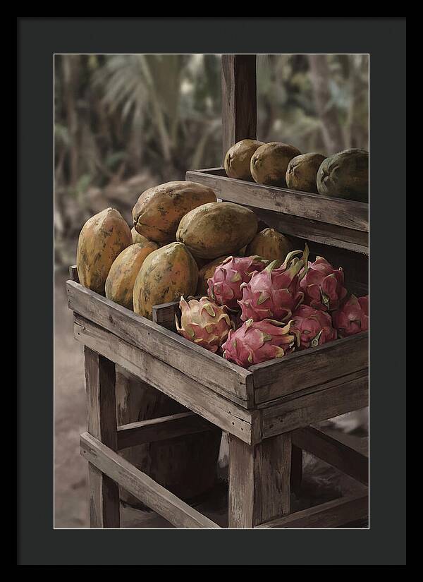 Tropical Fruit Stand Delight