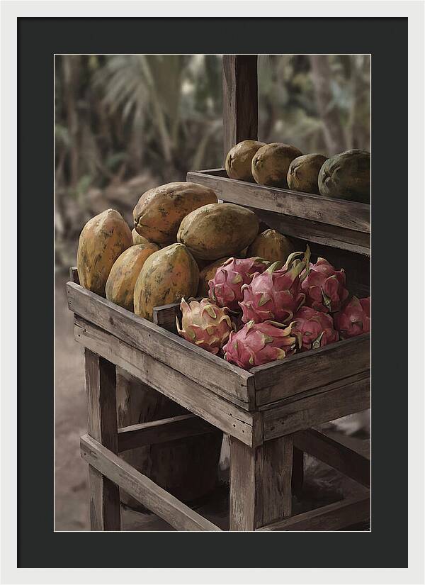 Tropical Fruit Stand Delight