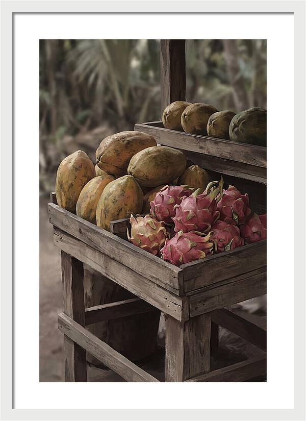 Tropical Fruit Stand Delight