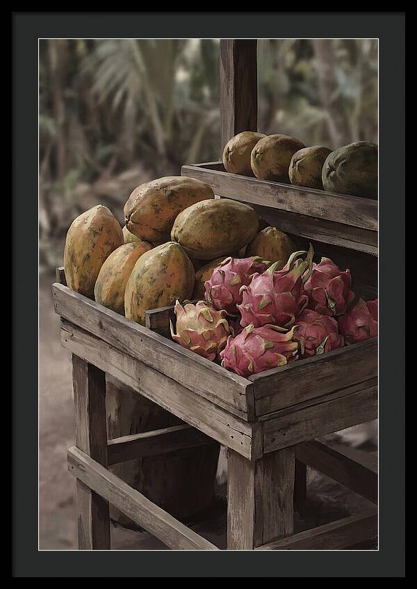 Tropical Fruit Stand Delight