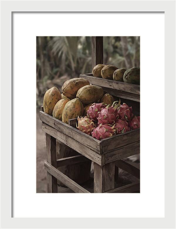 Tropical Fruit Stand Delight