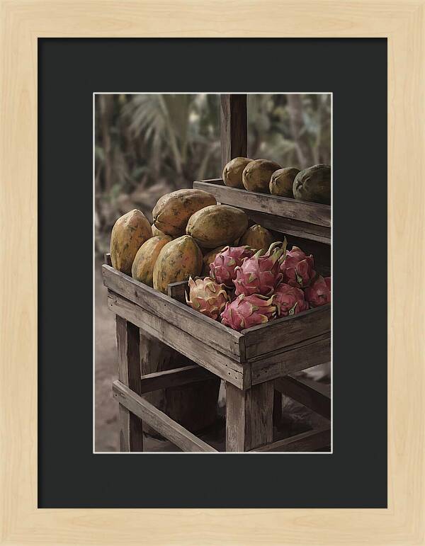 Tropical Fruit Stand Delight