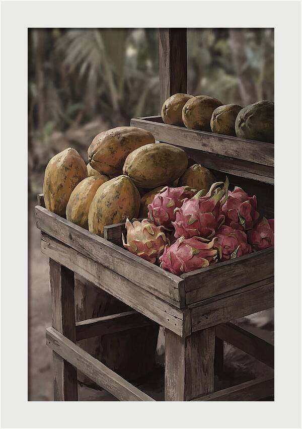 Tropical Fruit Stand Delight