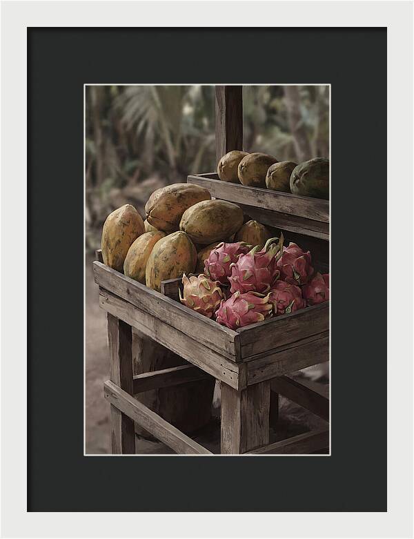 Tropical Fruit Stand Delight