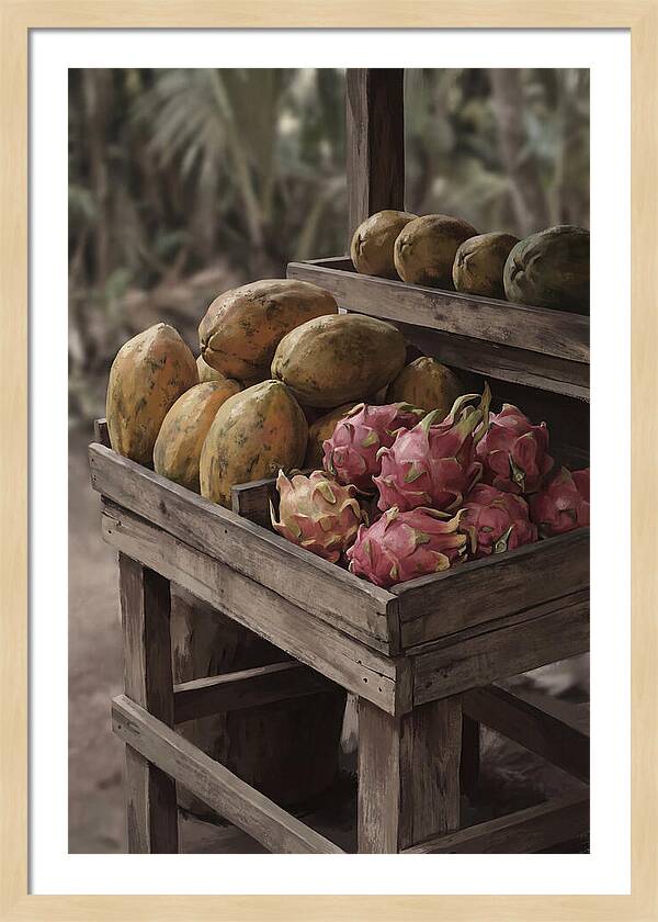 Tropical Fruit Stand Delight