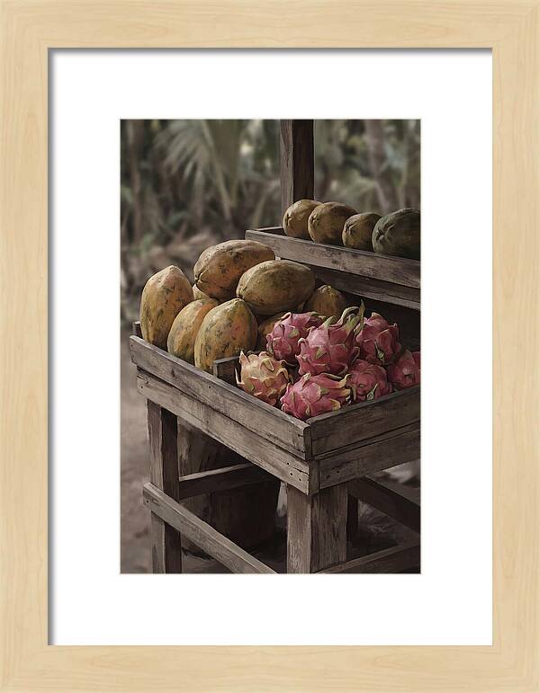 Tropical Fruit Stand Delight