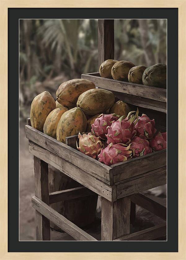 Tropical Fruit Stand Delight