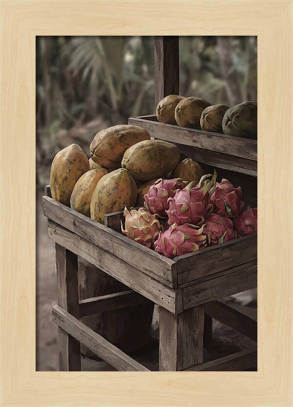 Tropical Fruit Stand Delight