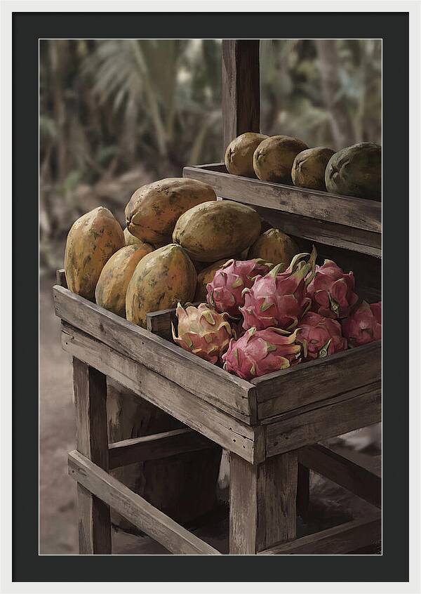 Tropical Fruit Stand Delight