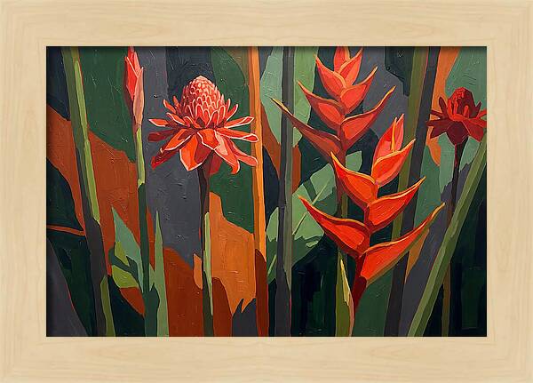 Tropical Garden Blooms