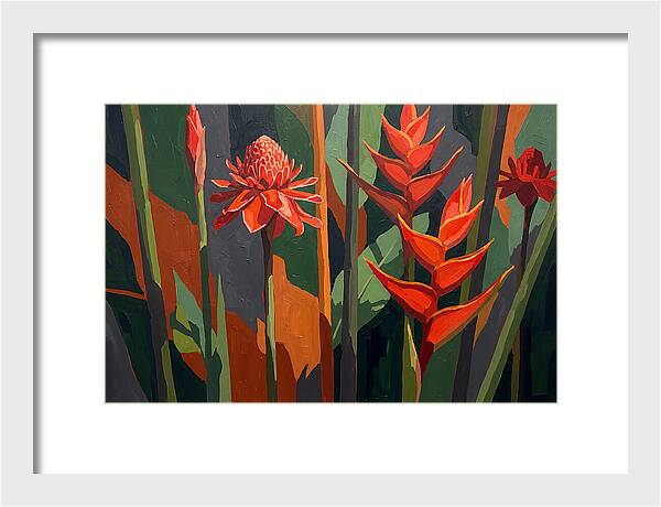 Tropical Garden Blooms