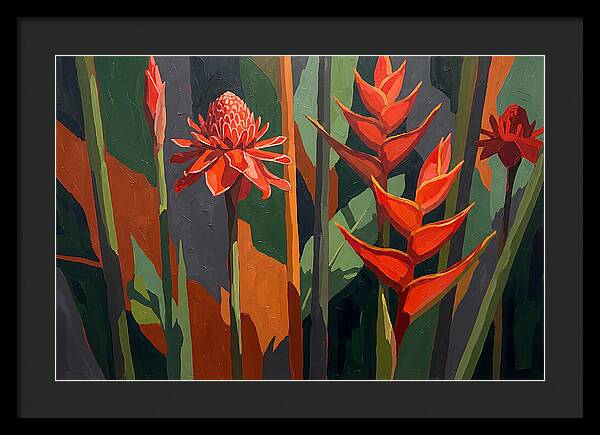 Tropical Garden Blooms