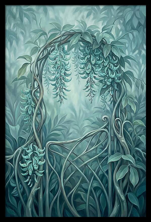 Tropical Garden Gate Arch
