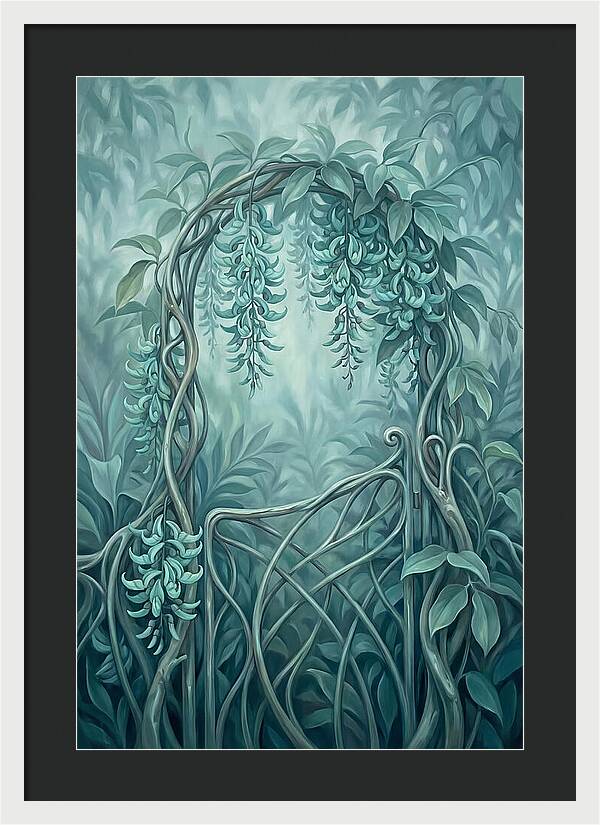 Tropical Garden Gate Arch