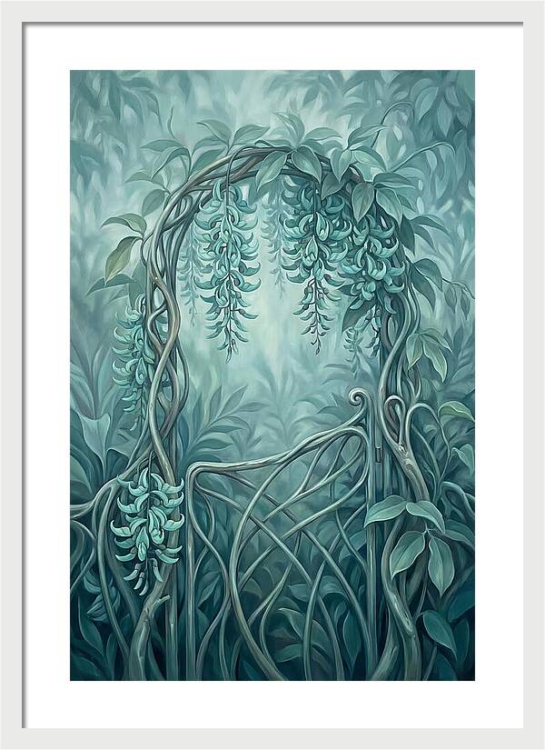 Tropical Garden Gate Arch